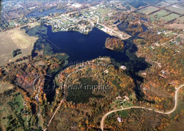 Wau-Me-Gah Lake in Oakland County, Michigan